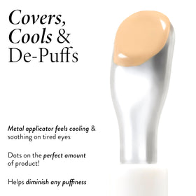 LAURA GELLER NEW YORK close-up of cooling metal tip for de-puffing