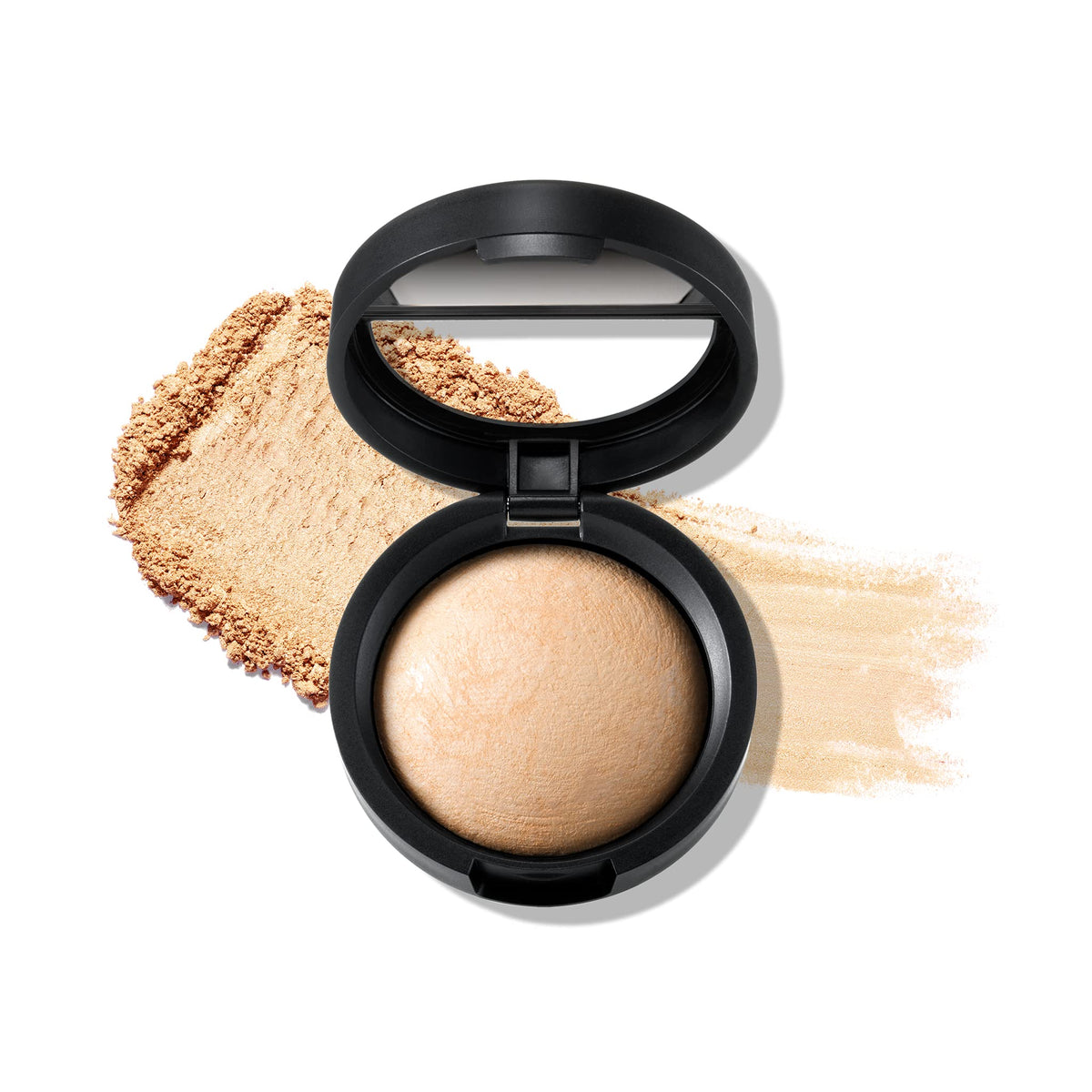 LAURA GELLER NEW YORK compact front view showing elegant packaging and glow benefit
