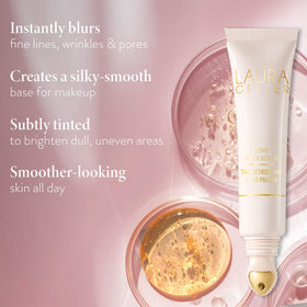LAURA GELLER NEW YORK subtle tinted swatch on arm brightening dull areas