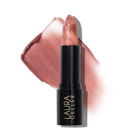 LAURA GELLER NEW YORK lipstick front closed shows sleek case and portability