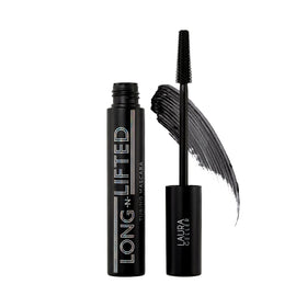 LAURA GELLER NEW YORK front tube packaging showing sleek black design and benefits