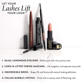 LAURA GELLER NEW YORK lifestyle pouch with mascara for on-the-go touchups