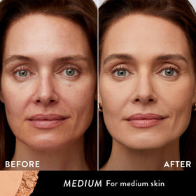 LAURA GELLER NEW YORK open compact revealing smooth baked powder finish