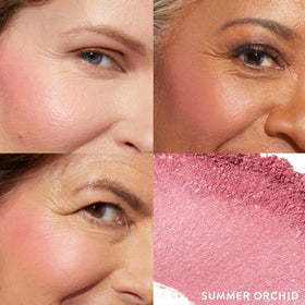 LAURA GELLER NEW YORK open pan displaying Summer Orchid shade with easy pick-up