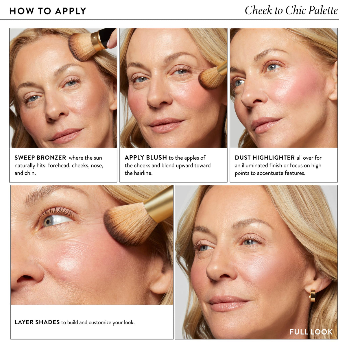 LAURA GELLER NEW YORK close-up baked powder texture for smooth blendable application