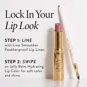 LAURA GELLER NEW YORK lifestyle shot in a purse suggesting on-the-go hydration and color