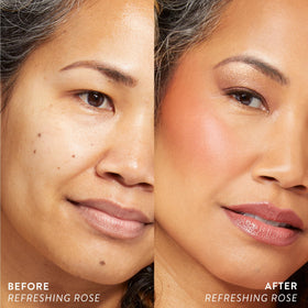 LAURA GELLER NEW YORK product in hand demonstrating compact size and travel-friendly benefit