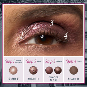 LAURA GELLER NEW YORK matte pan texture detail showing smooth blendable finish