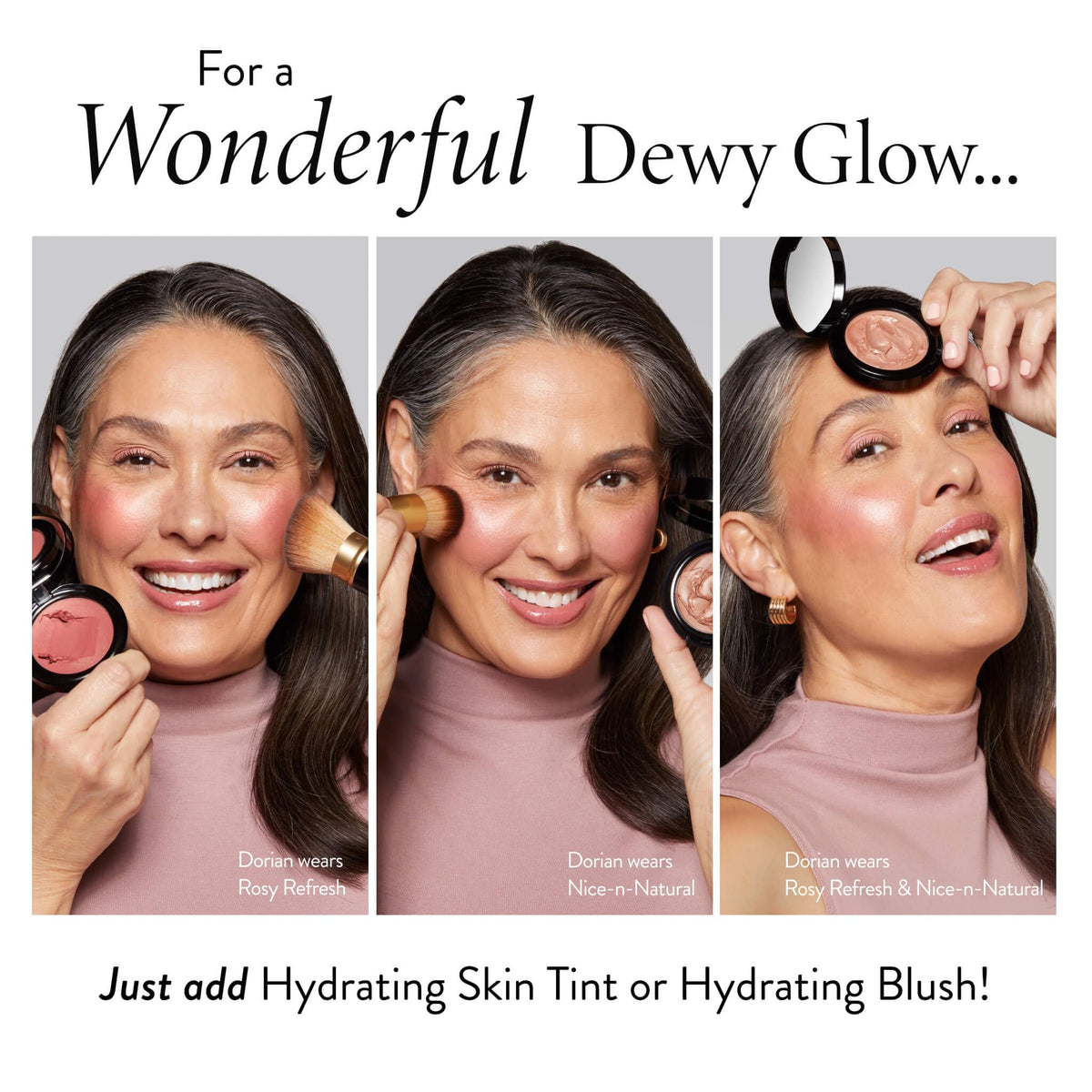LAURA GELLER NEW YORK lip swipe detail illustrating natural, hydrating tint