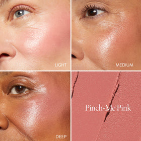 LAURA GELLER NEW YORK close-up of pan texture displaying creamy, blendable finish