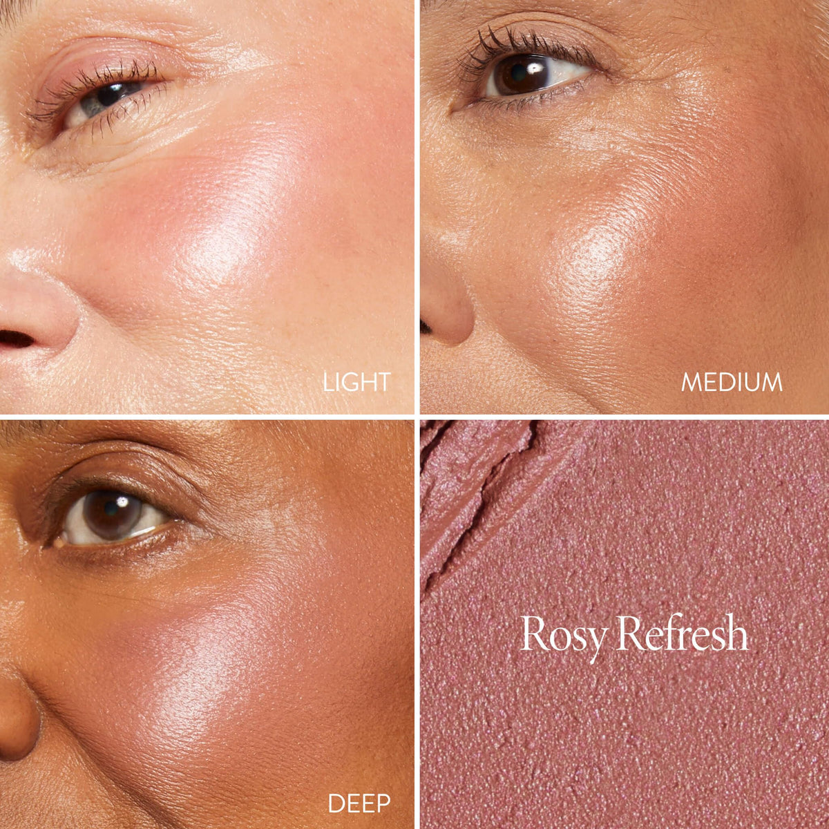 LAURA GELLER NEW YORK close-up texture of balm demonstrating smooth blendability