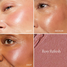 LAURA GELLER NEW YORK close-up texture of balm demonstrating smooth blendability