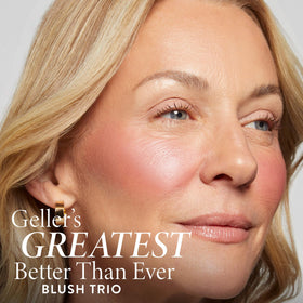 LAURA GELLER NEW YORK open palette with three marbleized pans for customizable color