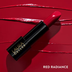 LAURA GELLER NEW YORK packaging box with lipstick highlighting premium presentation and gift ready appeal