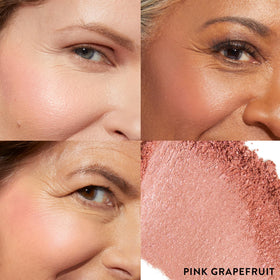 LAURA GELLER close-up marbleized surface highlighting silky texture for smooth blending