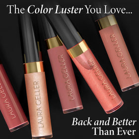 LAURA GELLER New York swatches on skin showing Rhubarb Crumble color payoff and hydration