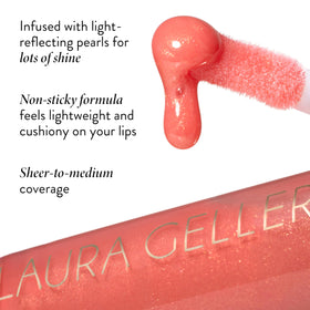 LAURA GELLER New York applicator wand close-up delivering precise, non-sticky application