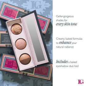 LAURA GELLER NEW YORK Roman Holiday bronzer detail illustrating warm sculpting finish