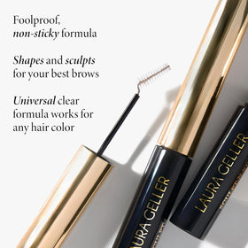 LAURA GELLER NEW YORK clear gel wand displayed to show invisible long-lasting hold