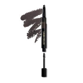 LAURA GELLER NEW YORK front packaging showing dual-ended brow tool for convenience
