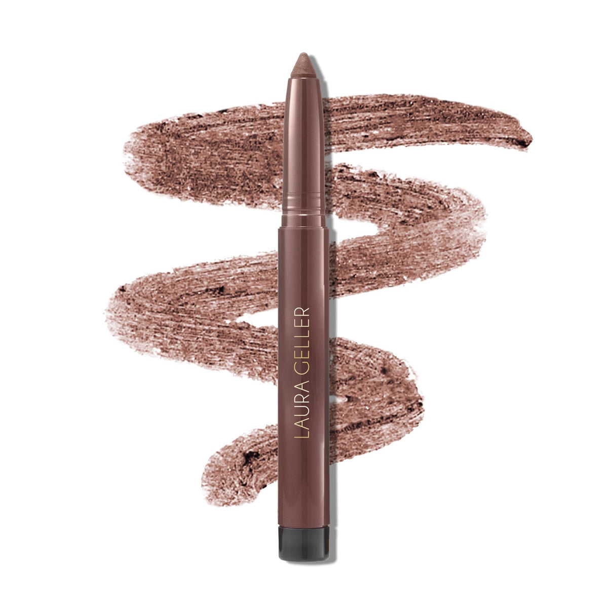 LAURA GELLER NEW YORK pencil front view showing Soft Slate color and shape for versatile looks