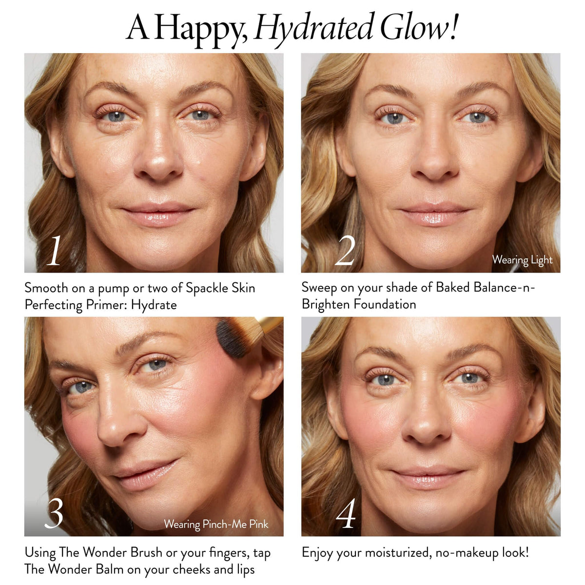LAURA GELLER NEW YORK ingredients label view highlighting hyaluronic acid benefits