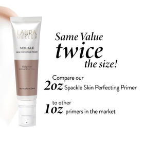 LAURA GELLER NEW YORK label close-up shows hyaluronic acid and ingredients