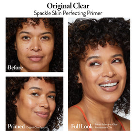 LAURA GELLER NEW YORK primer texture close-up displays lightweight, non-greasy finish