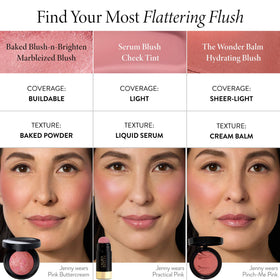 LAURA GELLER NEW YORK product label and ingredients panel showing skincare extracts benefit: ingredient transparency
