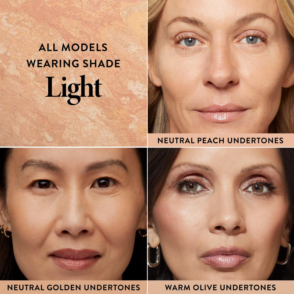 LAURA GELLER swatch on arm demonstrating color-correcting blendability