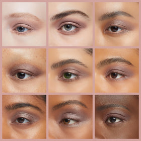 LAURA GELLER NEW YORK champagne shadow swatch closeup for luminous lid brightness