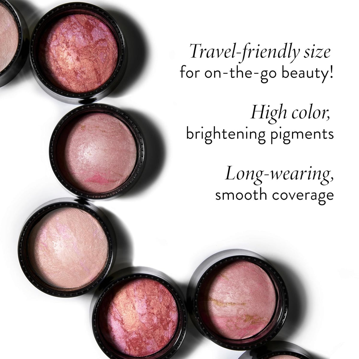 LAURA GELLER NEW YORK texture swatch on skin showing blendable color