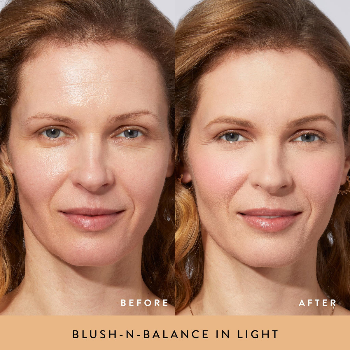 LAURA GELLER Tropic Hues blush marbleized close-up shows radiant, blendable pigment