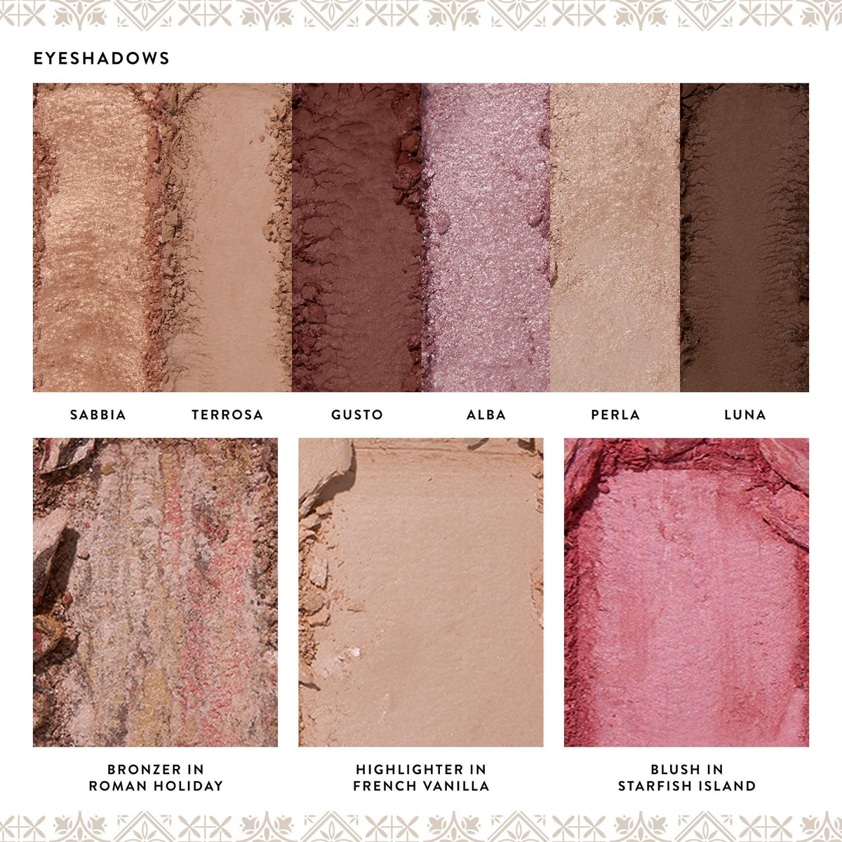 LAURA GELLER NEW YORK bronzer close-up illustrating warm tone and sculpting benefit