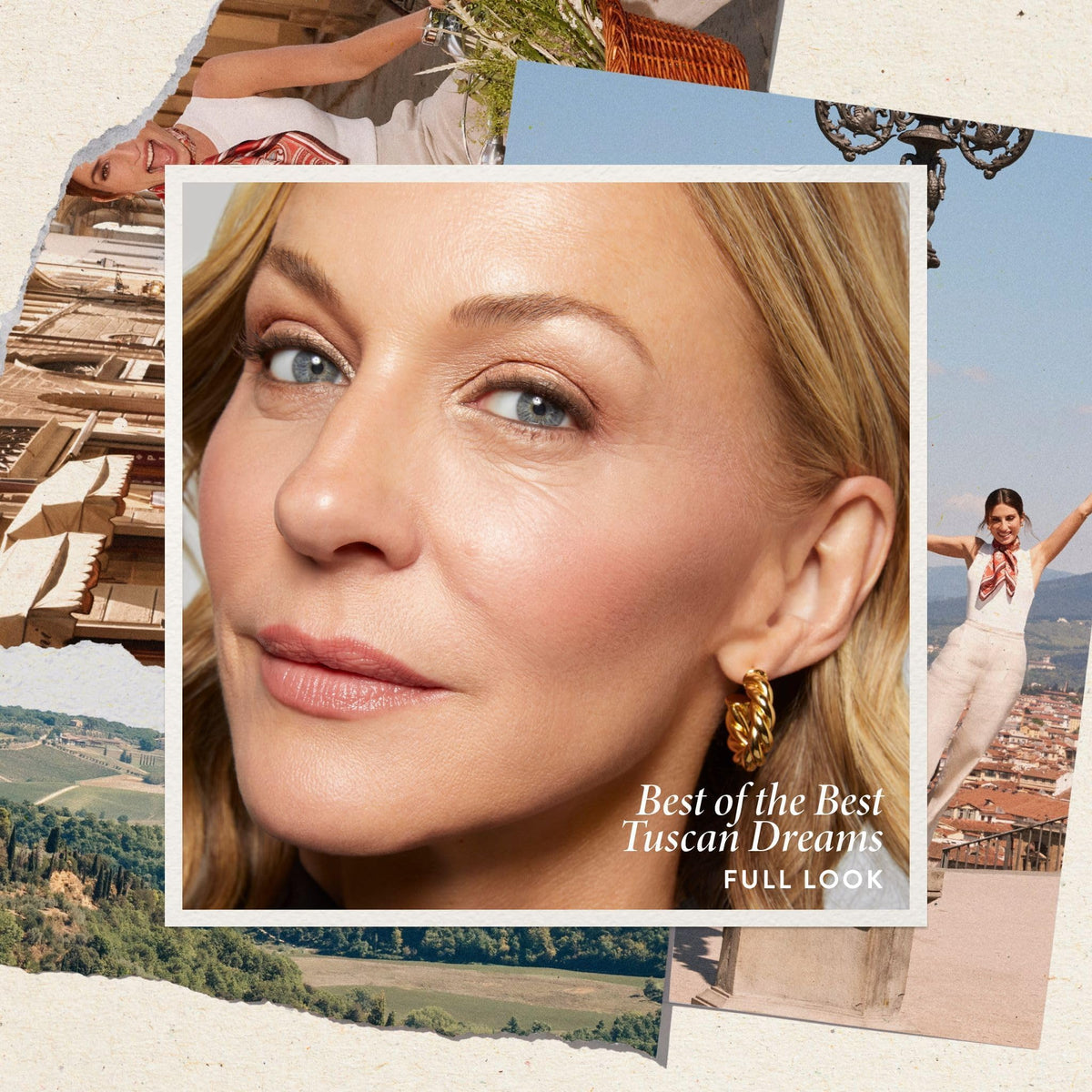 LAURA GELLER NEW YORK palette held in hand demonstrating compact travel-friendly size