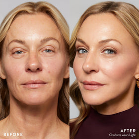 LAURA GELLER NEW YORK open pans detail highlighting baked texture and smooth blending