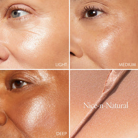LAURA GELLER NEW YORK open pan texture showing creamy balm and easy blending benefit