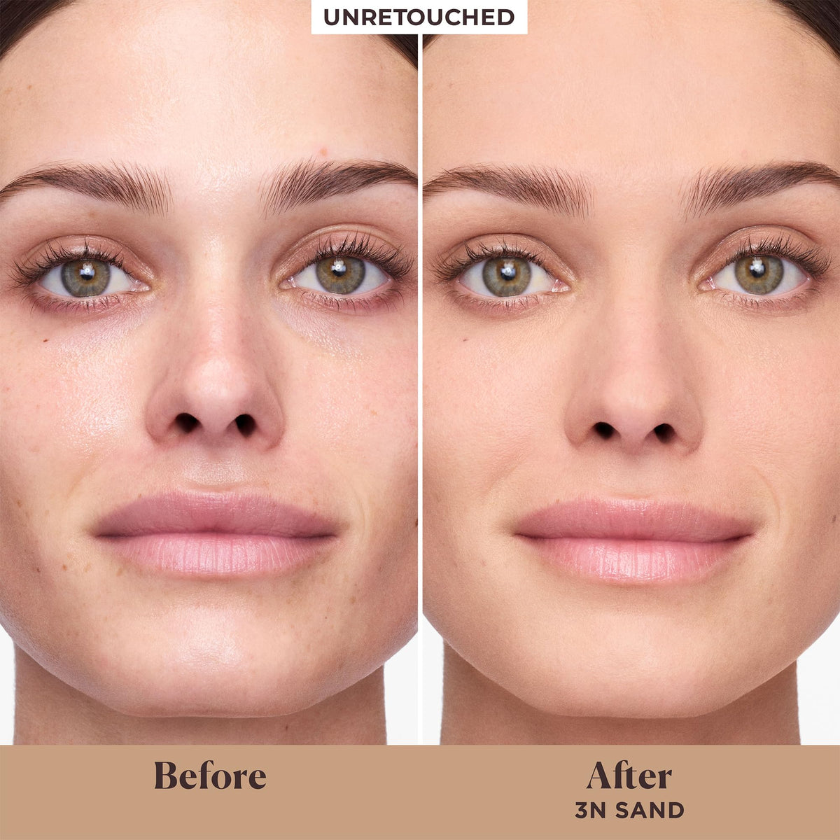 laura mercier close-up texture of tinted moisturizer highlighting lightweight finish