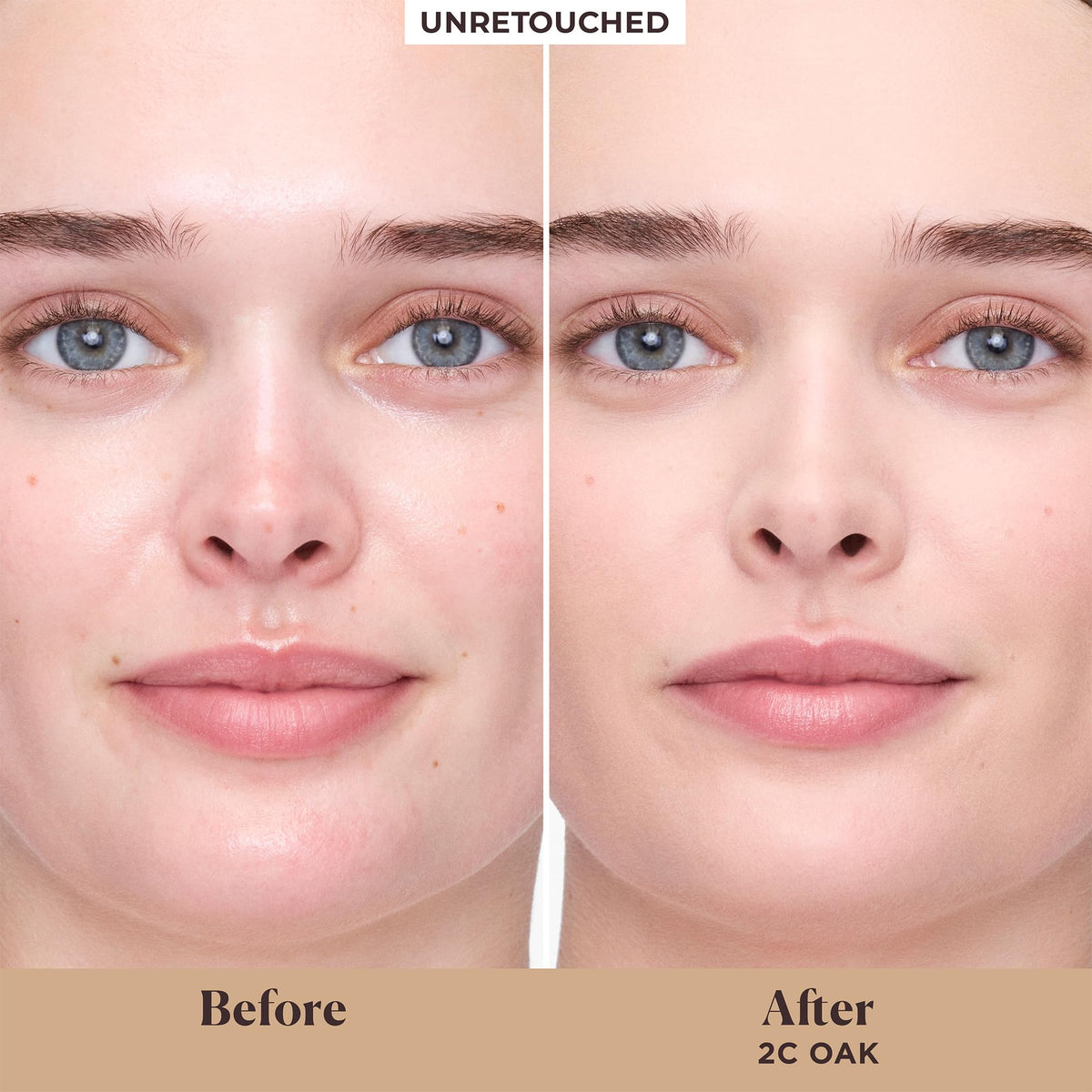 Laura Mercier close-up texture shot showing lightweight spreadability benefit