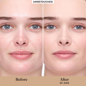 Laura Mercier close-up texture shot showing lightweight spreadability benefit