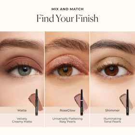 Laura Mercier with brush blending showing smooth, blendable finish