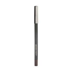 Laura Mercier pencil inside makeup bag portraying travel-ready durability