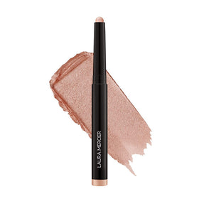 Laura Mercier front packaging showing rosegold stick and compact benefit: easy grab-and-go