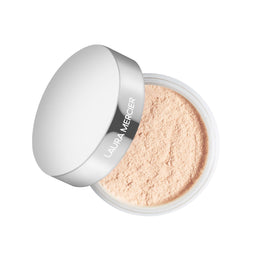 Laura Mercier Light Catcher front packaging showing product jar and lid, elegant branding and benefit