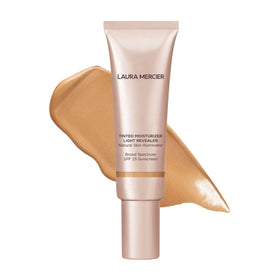 Laura Mercier front tube showing product branding and shade for easy recognition and selection