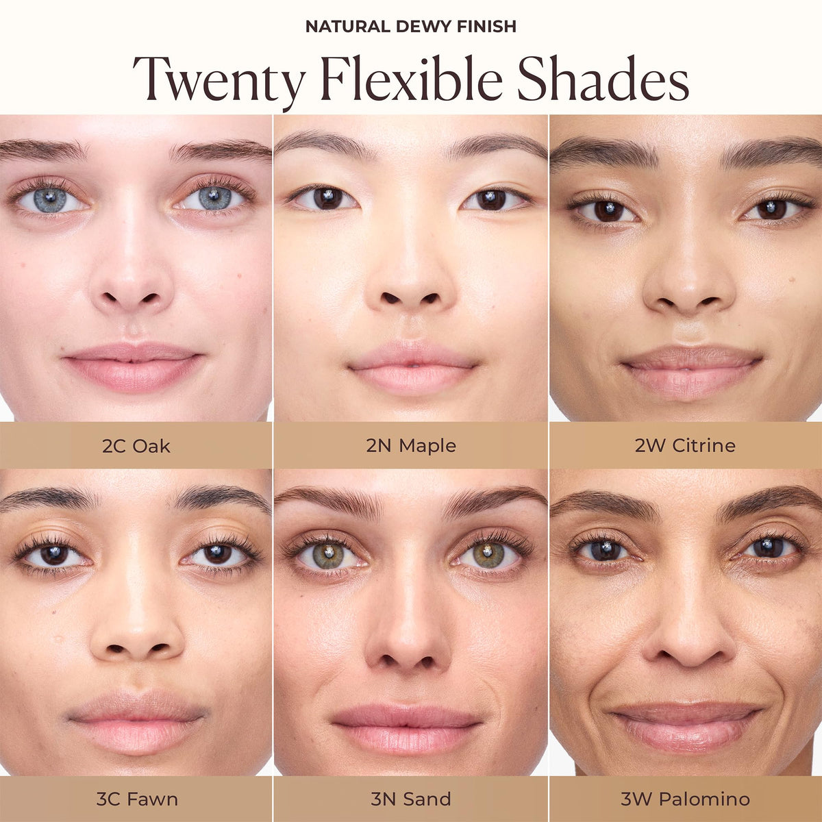 laura mercier packaging opened to reveal ingredients and product claims benefit