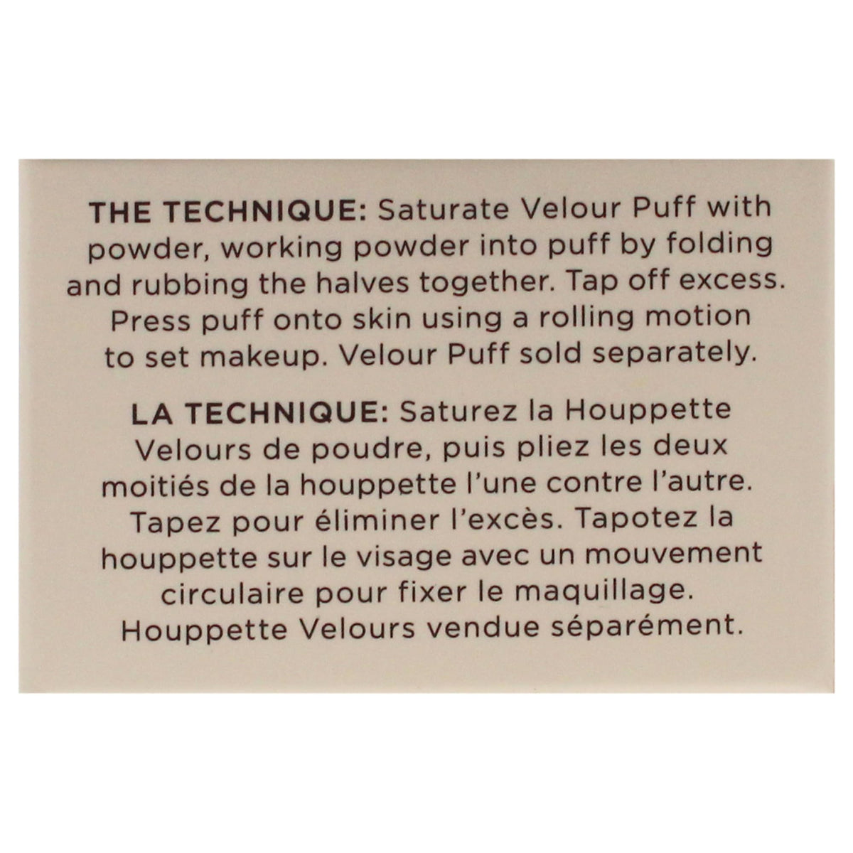 laura mercier packaging label detail highlighting fragrance-free dermatologist-tested benefit