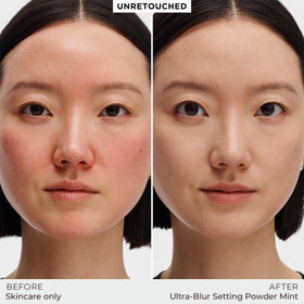 Laura Mercier open sifter close-up demonstrating controlled dispensing for tidy application