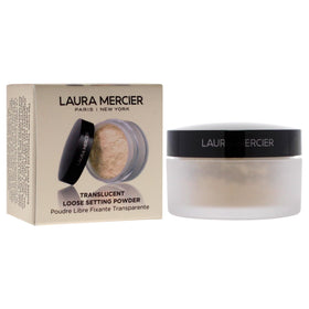 laura mercier powder texture macro shot showing ultra-fine milled finish