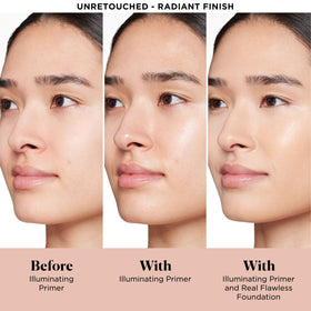 Laura Mercier luminous pearls close-up illustrating instant light-reflecting glow